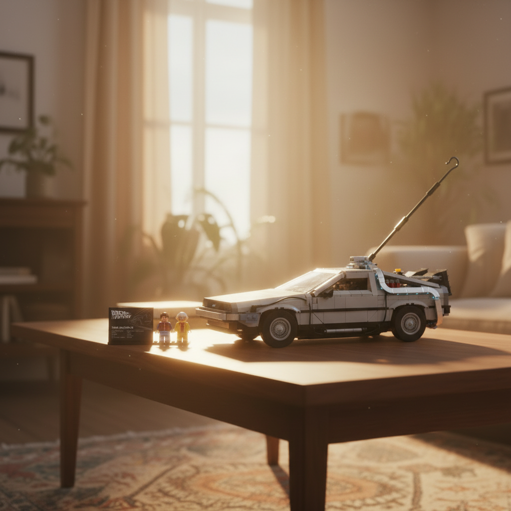 DMC De Lorean "De Volta para o Futuro" (1872 peças)