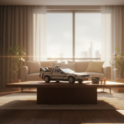 DMC De Lorean "De Volta para o Futuro" (1872 peças)