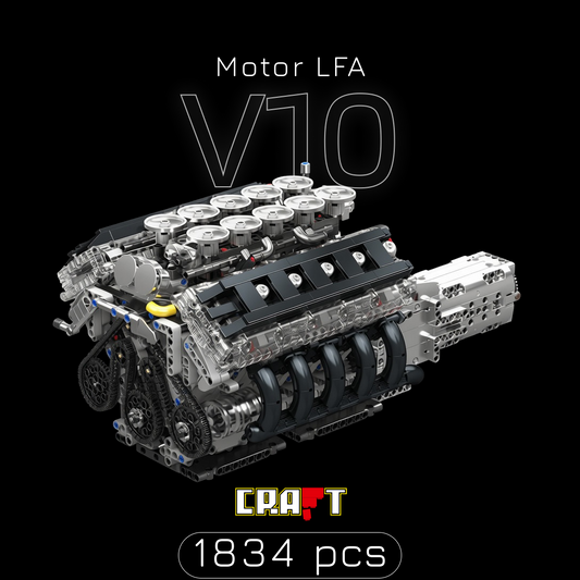 Motor V10 LFA (1834 peças)