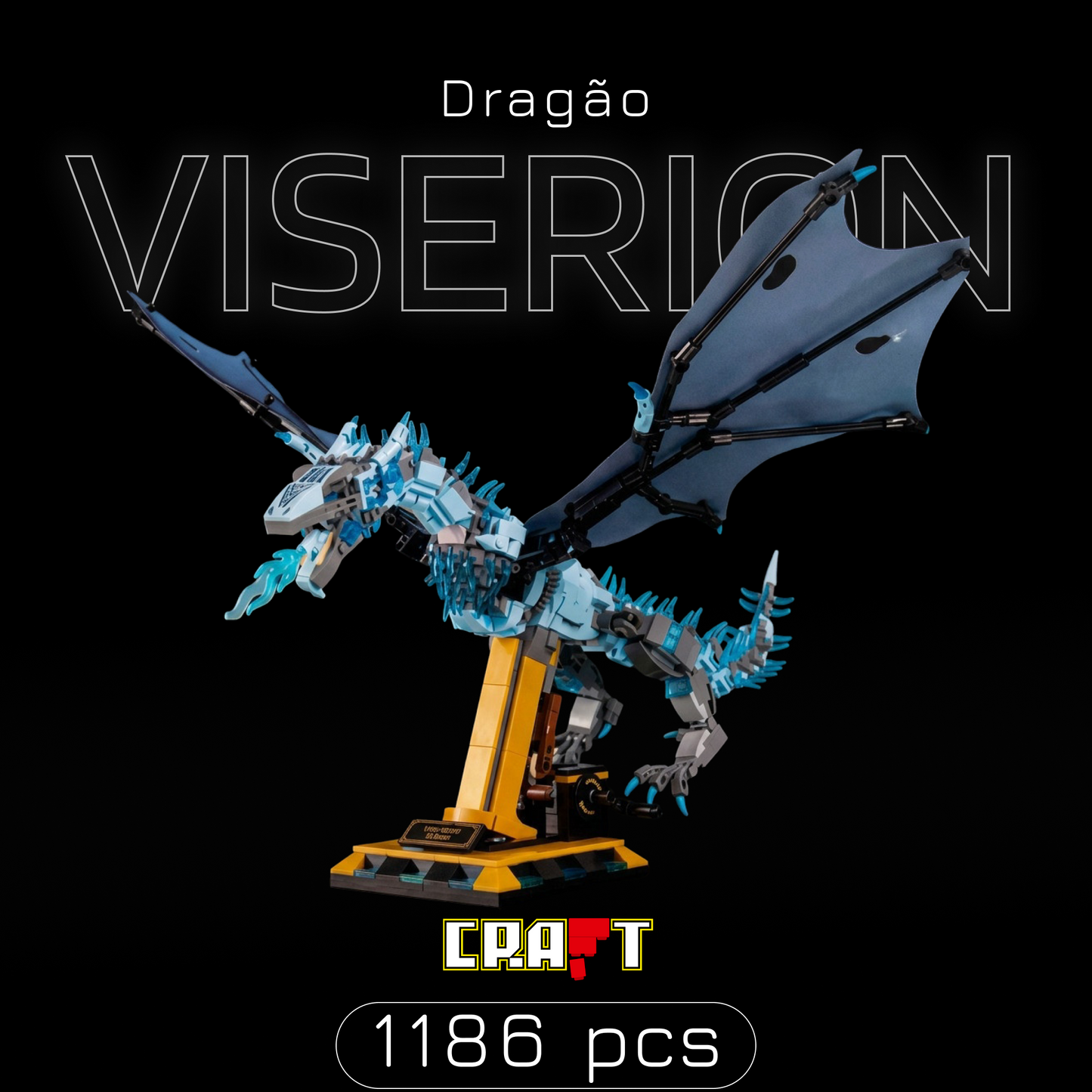 Avatar - Dragão Wyevrn Medieval (1174 peças)