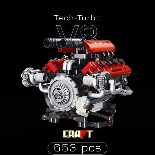 Tech-Turbo V8 (653 peças)