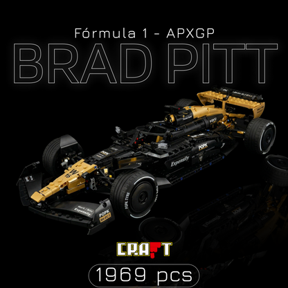 Fórmula 1 - Brad Pitt APXGP (1969 peças)