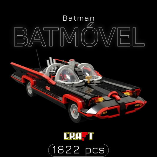 Batmóvel - Série Clássica (1822 peças)