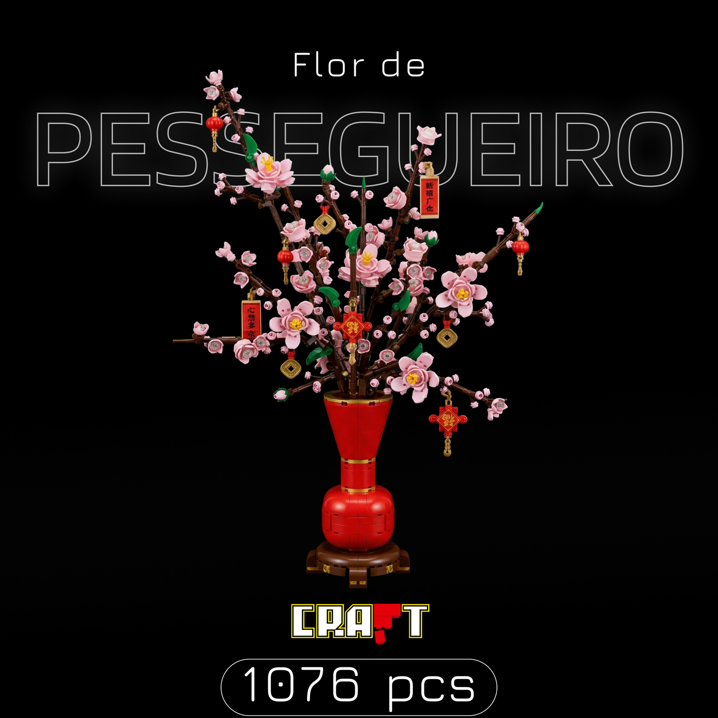 Flor de Pessegueiro (1076 peças)