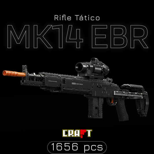 Rifle Tático MK14 EBR (1656 peças)