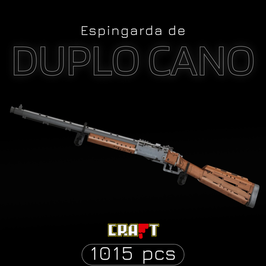 Espingarda de Duplo Cano (1015 peças)