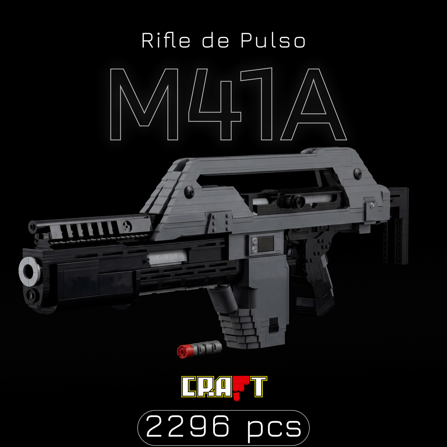 Rifle de Pulso M41A (2296 peças)