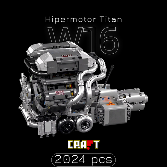 Hipermotor Titan W16 (2024 peças)