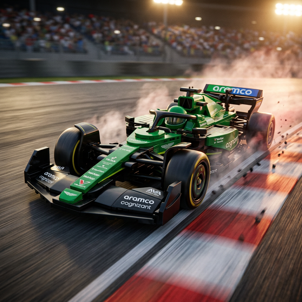 Speed Champion - Aston Martin Aramco AMR24 (269 peças)