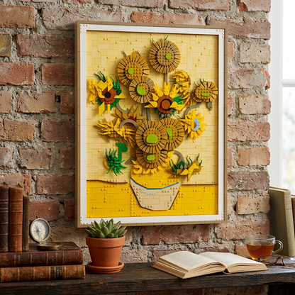 Os Girassóis de Van Gogh (2615 peças)