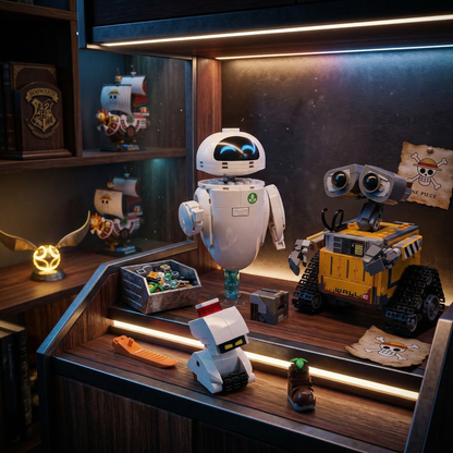 Wall-E e Eva (811 peças)