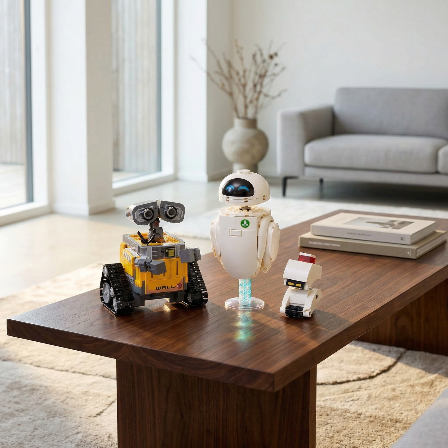 Wall-E e Eva (811 peças)