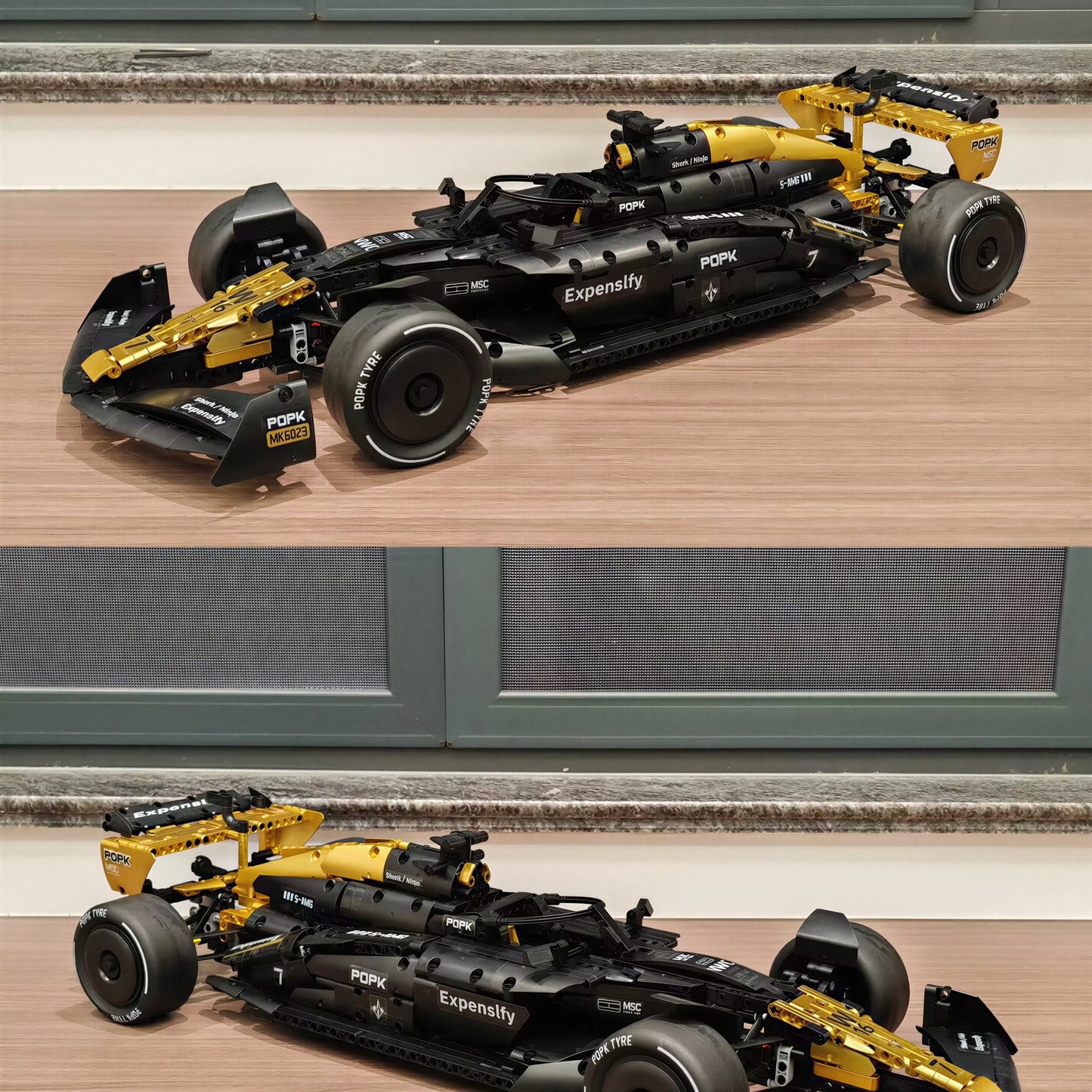 Fórmula 1 - Brad Pitt APXGP (1969 peças)