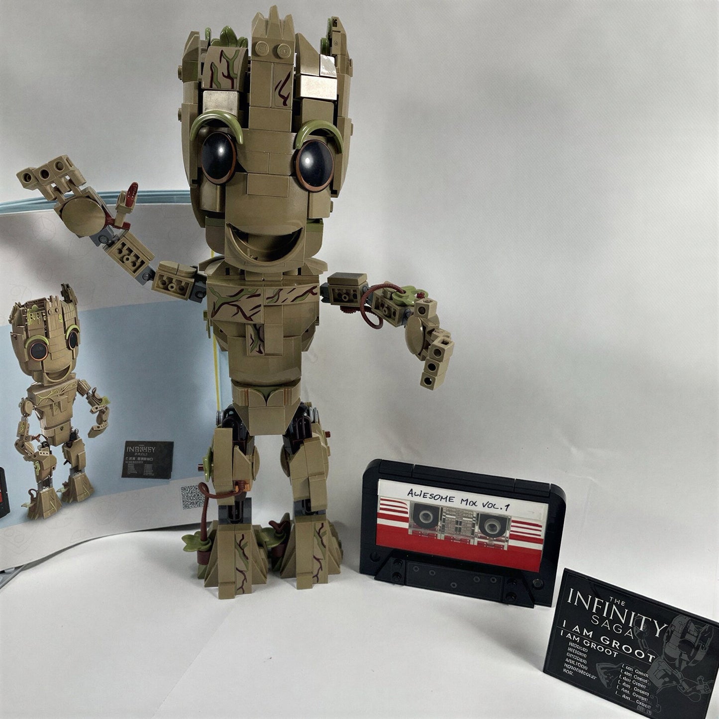 Baby Groot de Guardiões da Galáxia (476 peças)