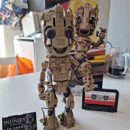 Baby Groot de Guardiões da Galáxia (476 peças)