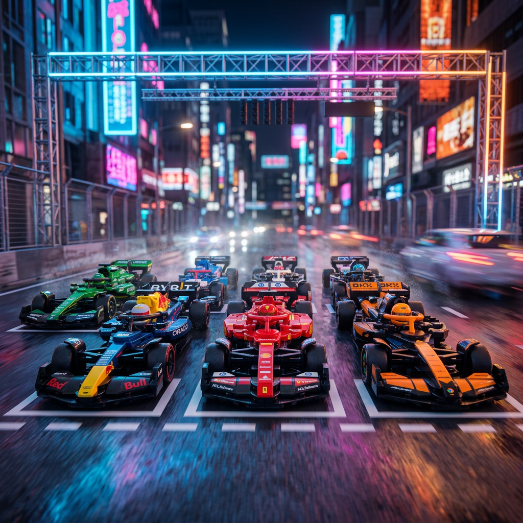 Ultimate Fórmula 1 - Speed Champions 2025 (2601 peças)