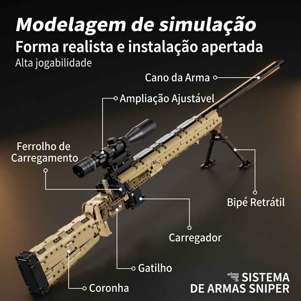 Fuzil de Precisão M24 (1086 peças)