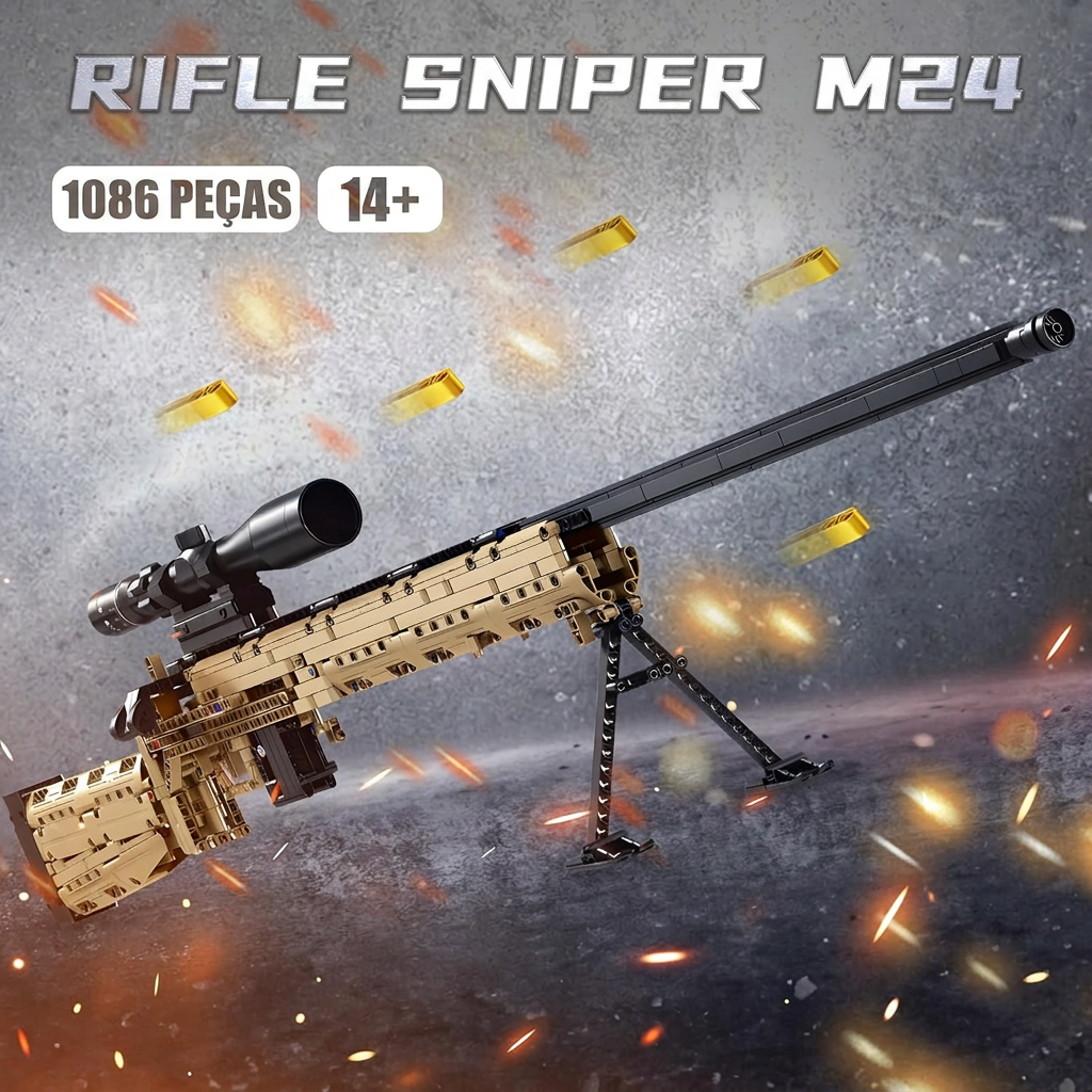 Fuzil de Precisão M24 (1086 peças)