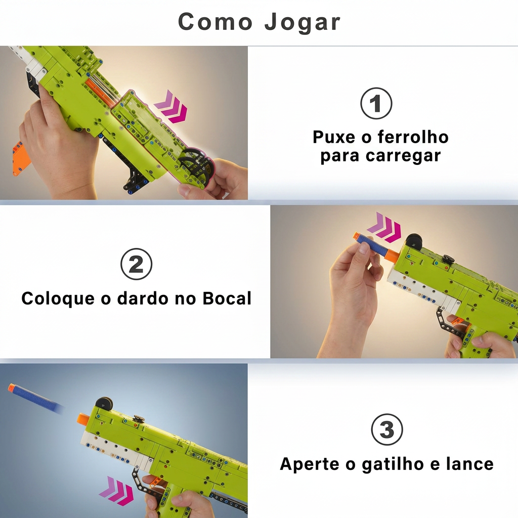 Mini UZI SMG (398 peças)