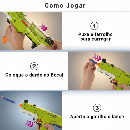 Mini UZI SMG (398 peças)