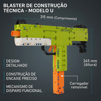 Mini UZI SMG (398 peças)