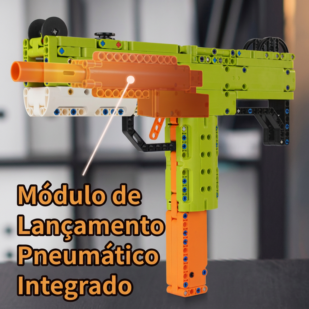 Mini UZI SMG (398 peças)