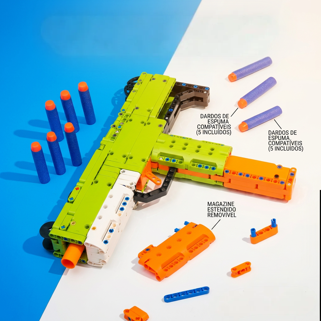 Mini UZI SMG (398 peças)