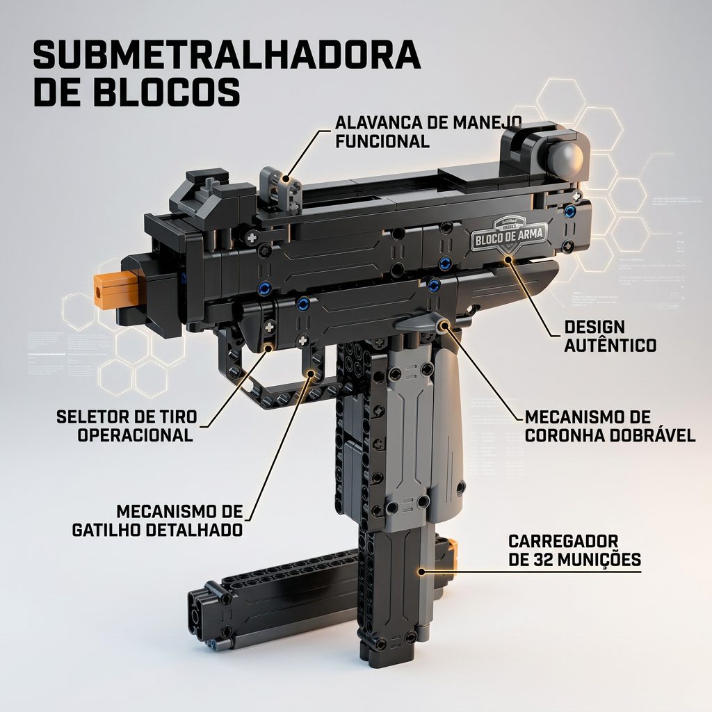 UZI Micro SMG (359 peças)