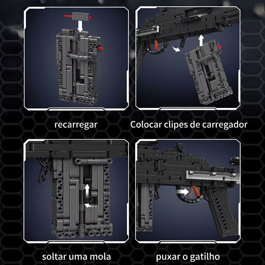 UZI Micro SMG (359 peças)