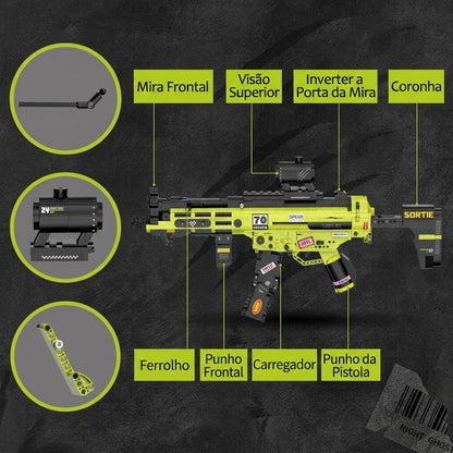 Submetralhadora MP5 (1698 peças)
