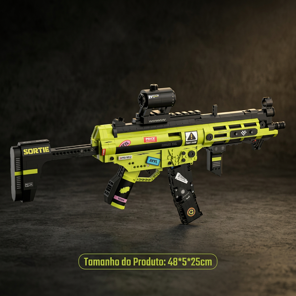 Submetralhadora MP5 (1698 peças)