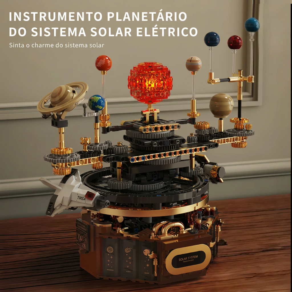 Planetário do Sistema Solar (1098 peças)