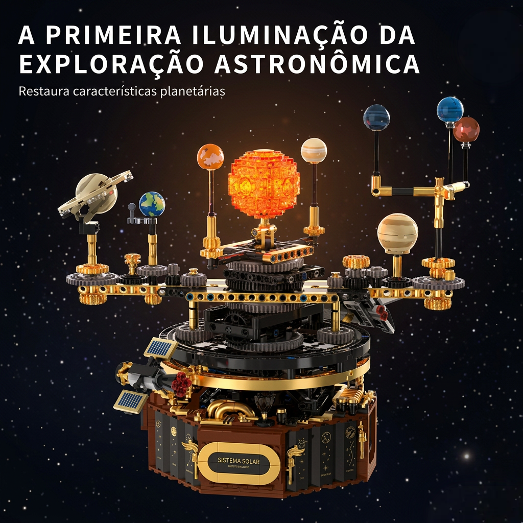 Planetário do Sistema Solar (1098 peças)