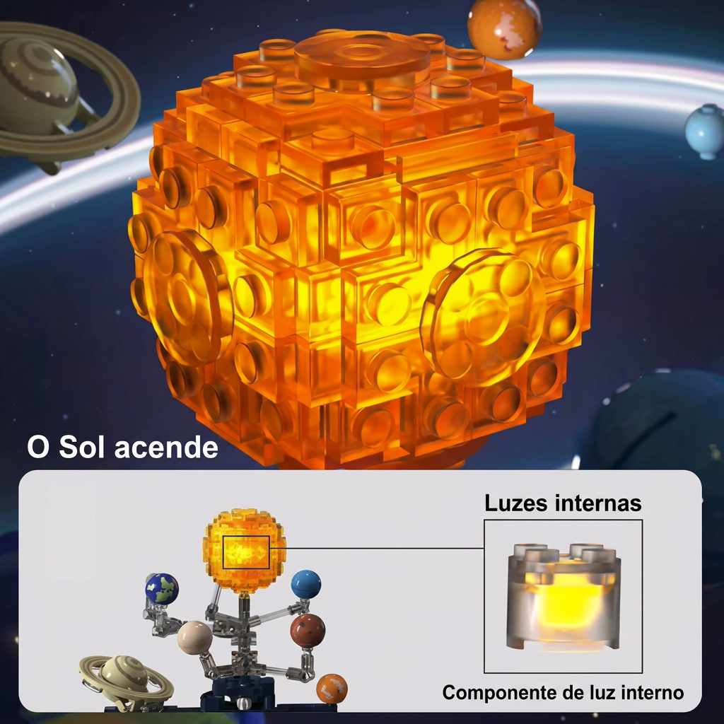 Planetário do Sistema Solar (1098 peças)