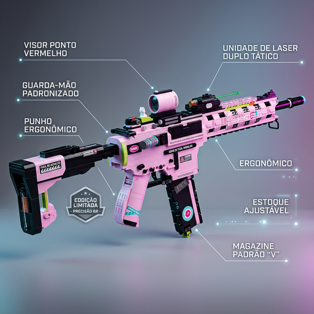 M4A1 Saccharine (1492 peças)