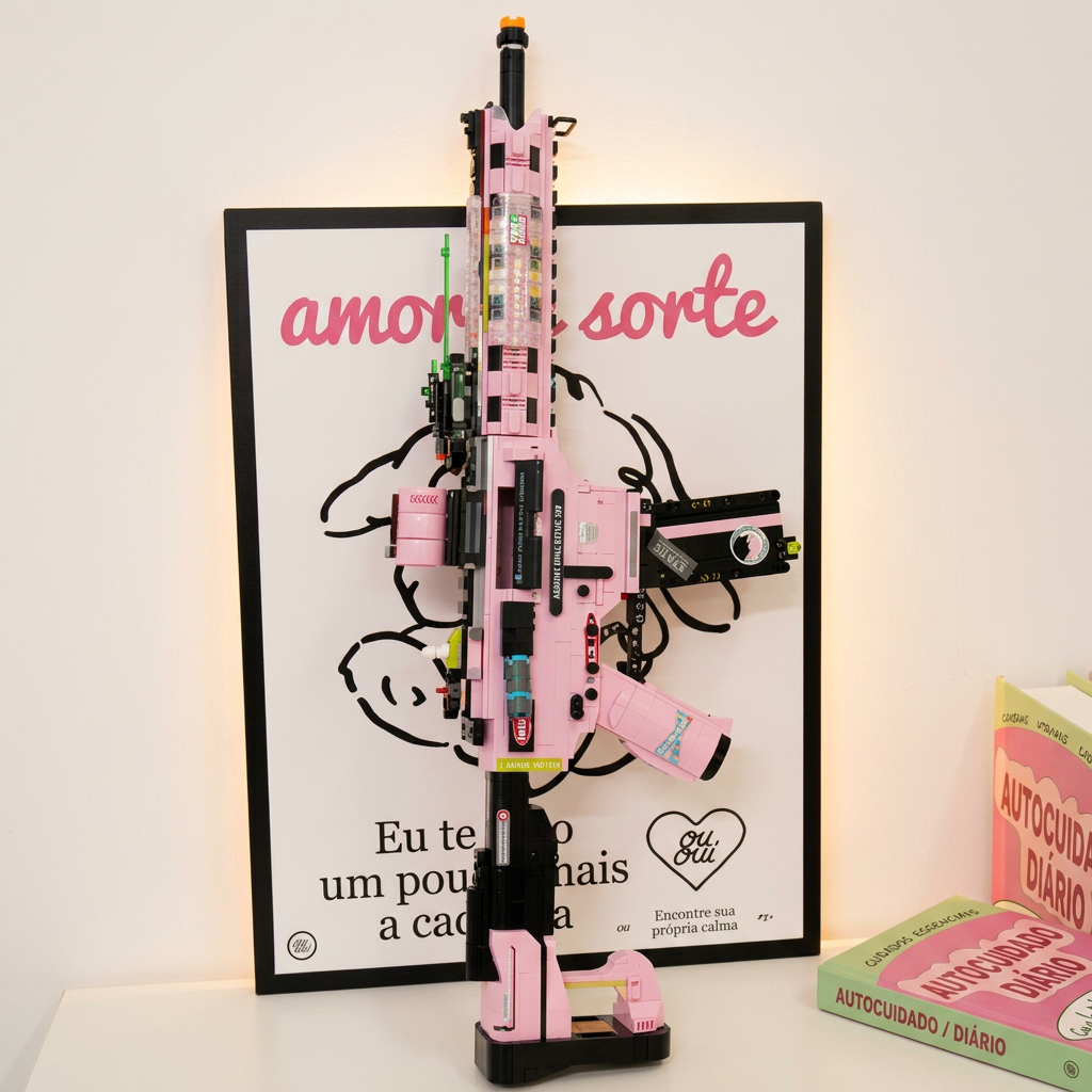 M4A1 Saccharine (1492 peças)
