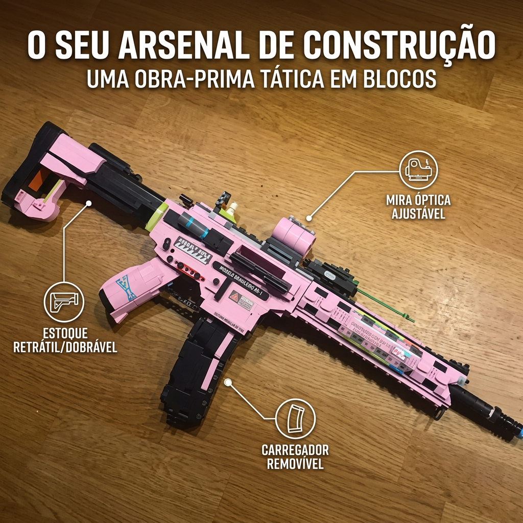 M4A1 Saccharine (1492 peças)