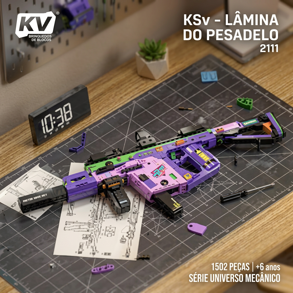 KSV Nightmail Blue (1502 peças)
