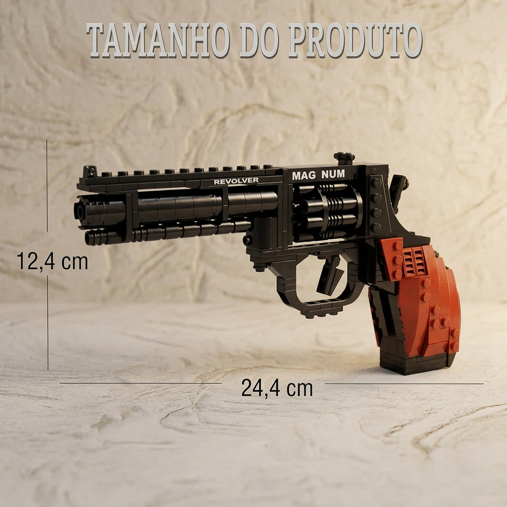 Revólver Rossi RM66 357 Magnum (300 peças)