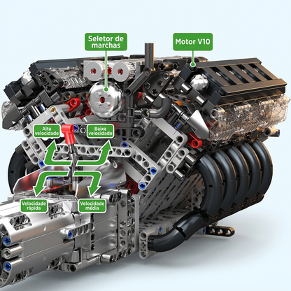 Motor V10 LFA (1834 peças)