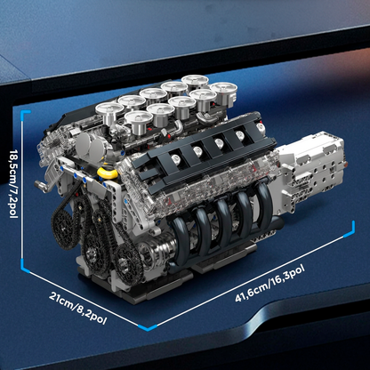 Motor V10 LFA (1834 peças)
