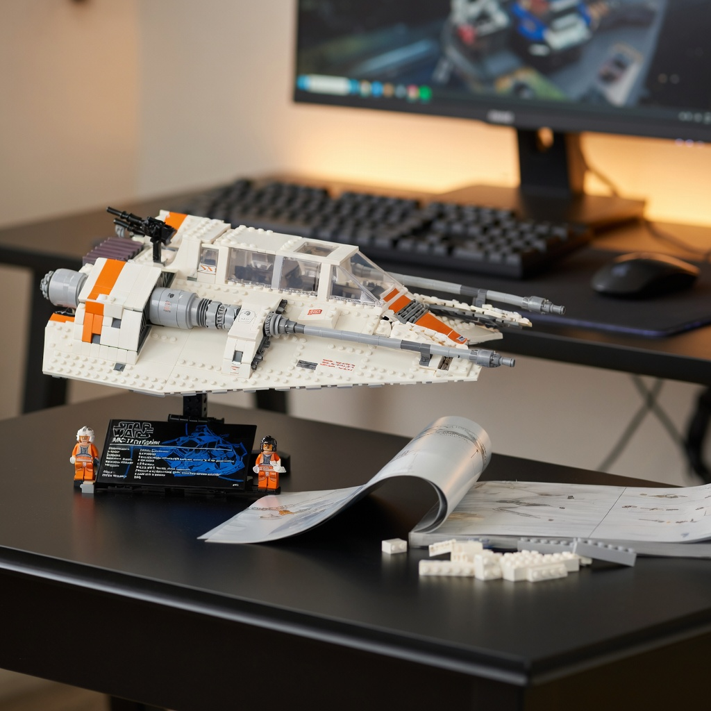 Star Wars - Snowspeeder Rebelde (1703 peças)