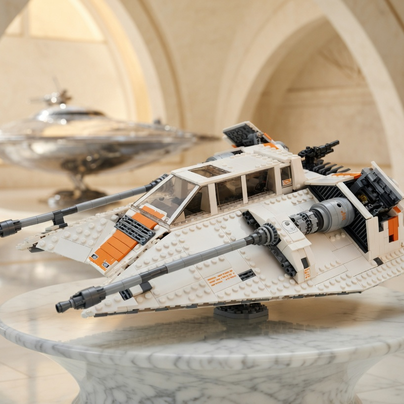 Star Wars - Snowspeeder Rebelde (1703 peças)