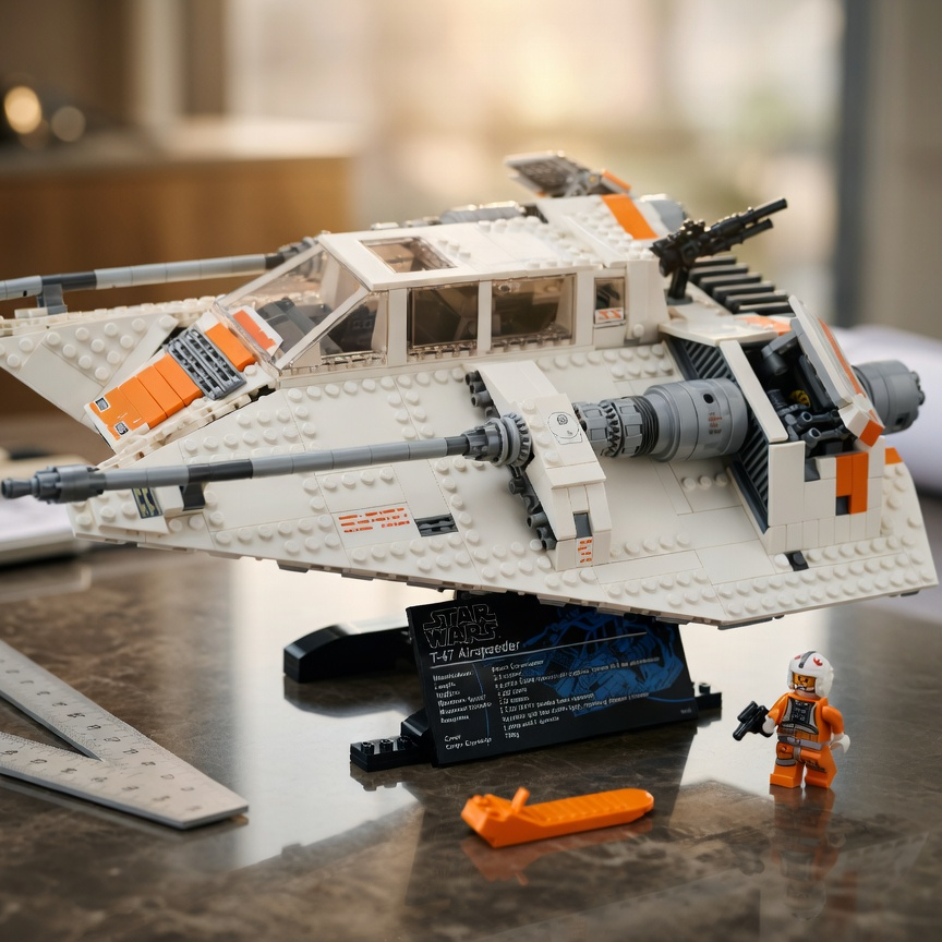 Star Wars - Snowspeeder Rebelde (1703 peças)