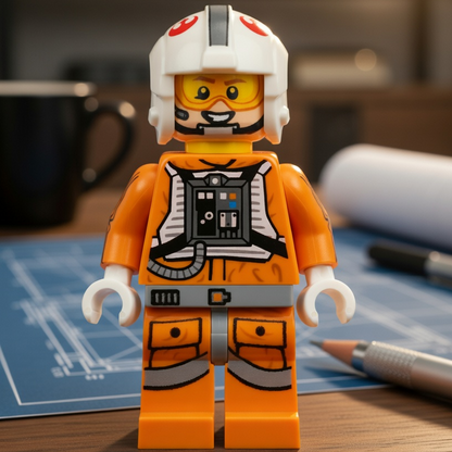 Star Wars - Snowspeeder Rebelde (1703 peças)