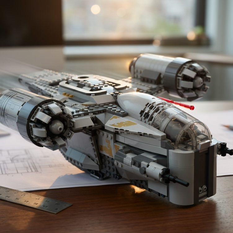 Star Wars - The Razor Crest (1023 peças)