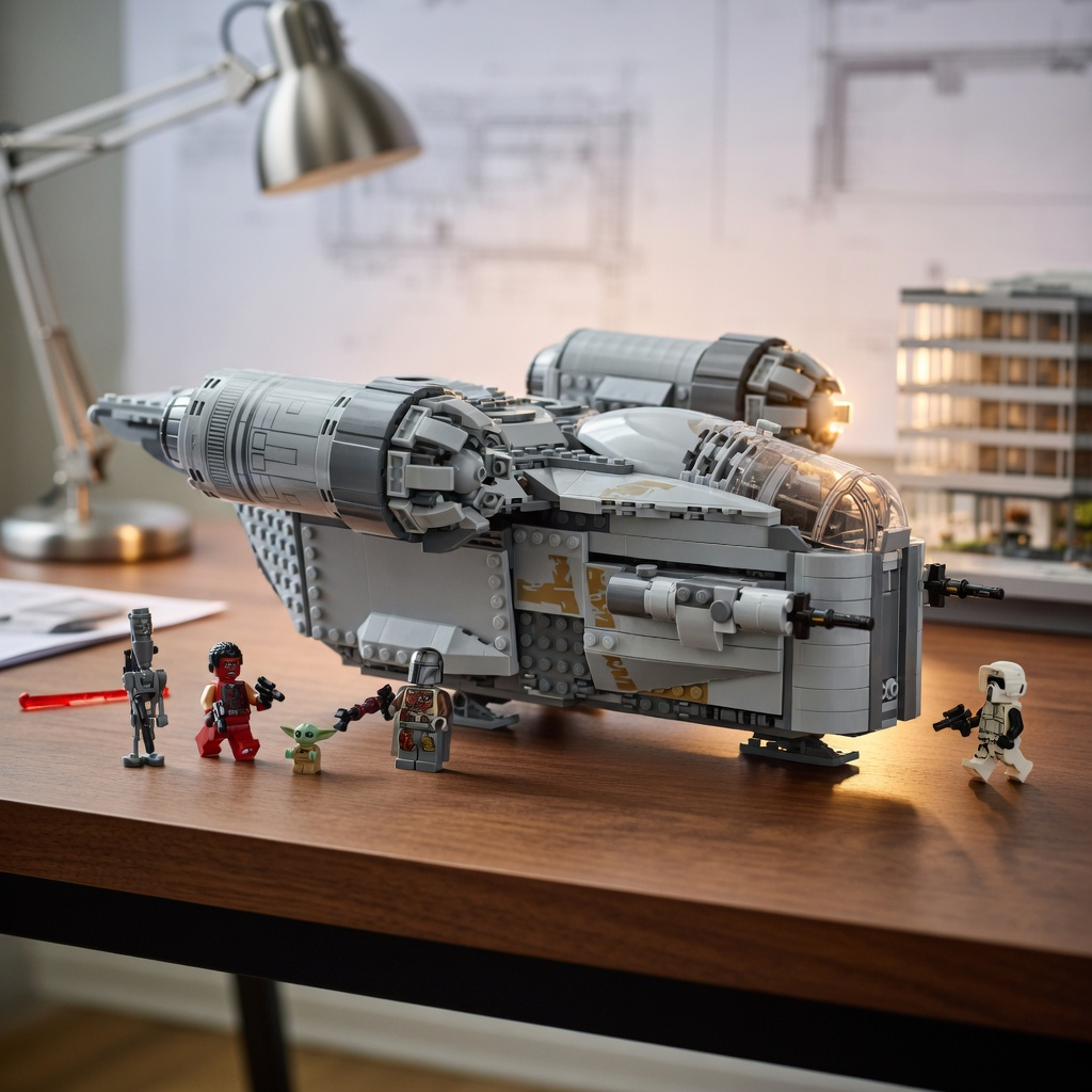 Star Wars - The Razor Crest (1023 peças)