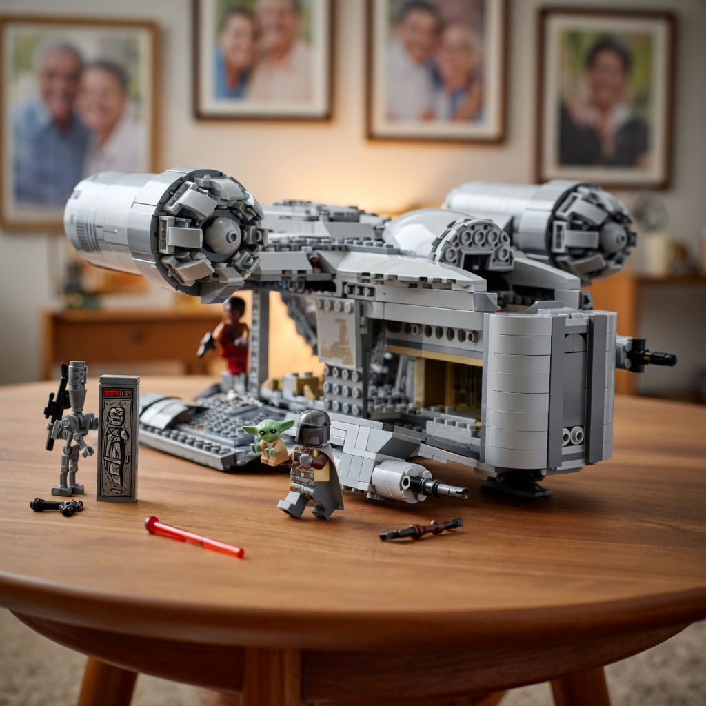 Star Wars - The Razor Crest (1023 peças)
