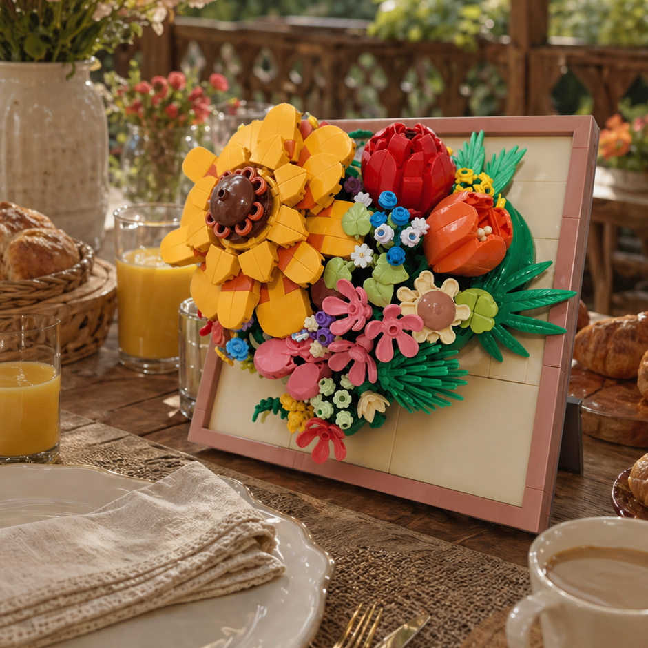 Moldura Floral 3D (781 peças)