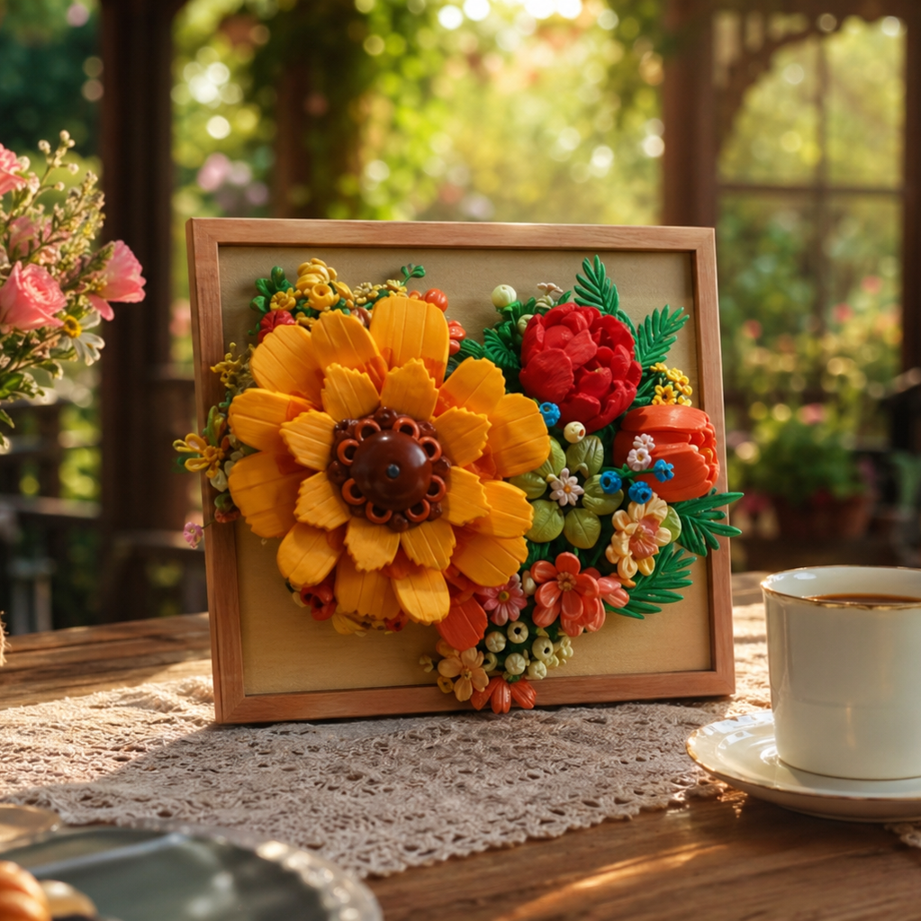 Moldura Floral 3D (781 peças)